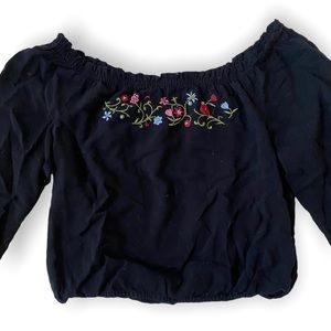 Long Sleeve Off The Shoulder Summer Top